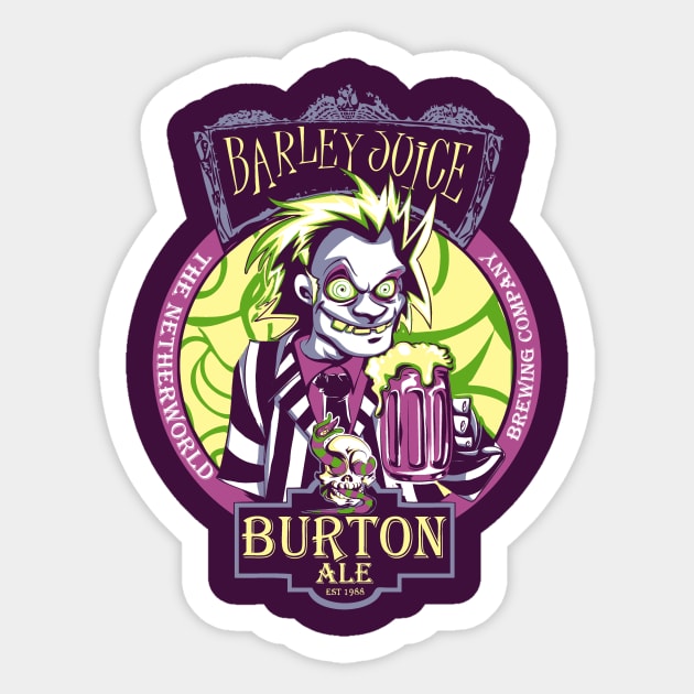 Barley Juice Sticker by evilbyzac